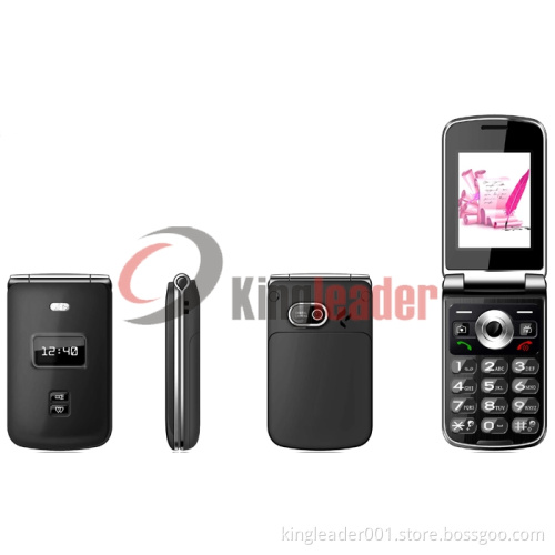2.2" Mtk6252 Flip Dual SIM Senior Phone-W22